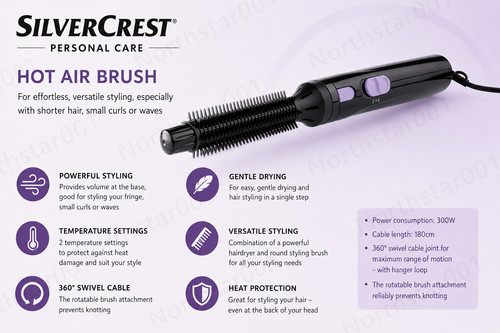 Silvercrest spazzola aria - silvercrest, ad